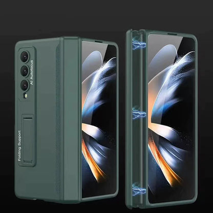 Galaxy Z Fold Series Bumper Protection Case With Kickstand