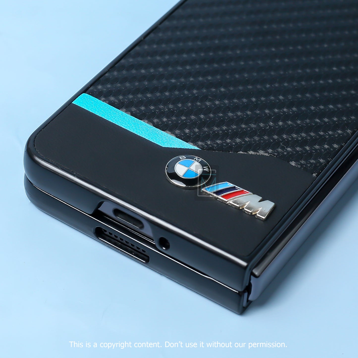 Galaxy Z Fold5 BMW Carbon Fiber Case