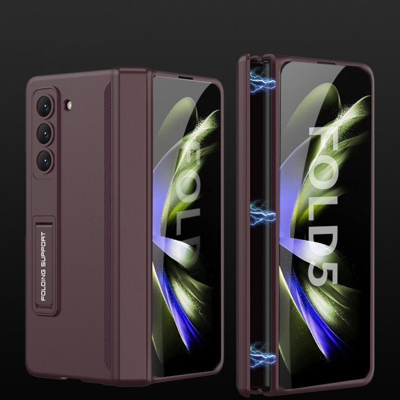 Galaxy Z Fold Series Bumper Protection Case With Kickstand