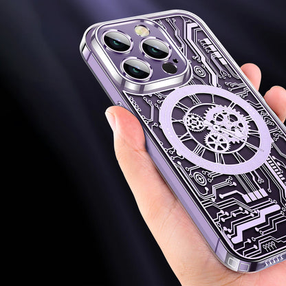 iPhone 13 MagSafe Edition Mecha Transparent Case