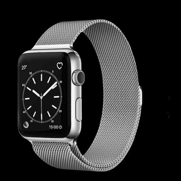 Magnetic Stainless Steel Switch Easy Strap for Apple Watch 7 (45mm)