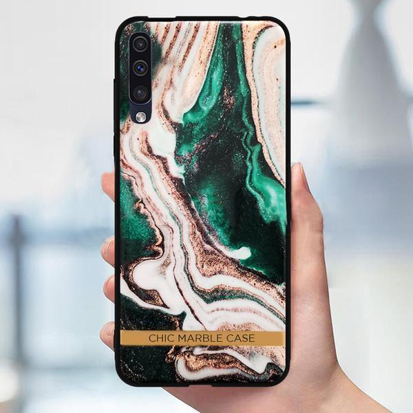 Galaxy A70 Landscape Chic Marble Case