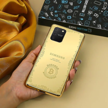 Galaxy S Series Luxurious Crafted Gold Camera Protective Case