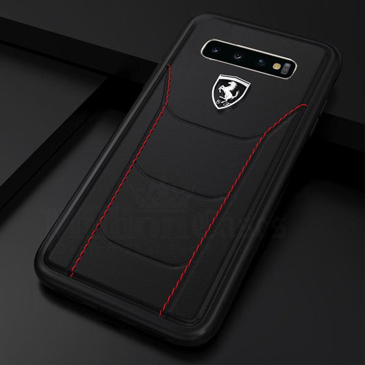 Ferrari ® Galaxy S20 Plus Genuine Leather Crafted Limited Edition Case