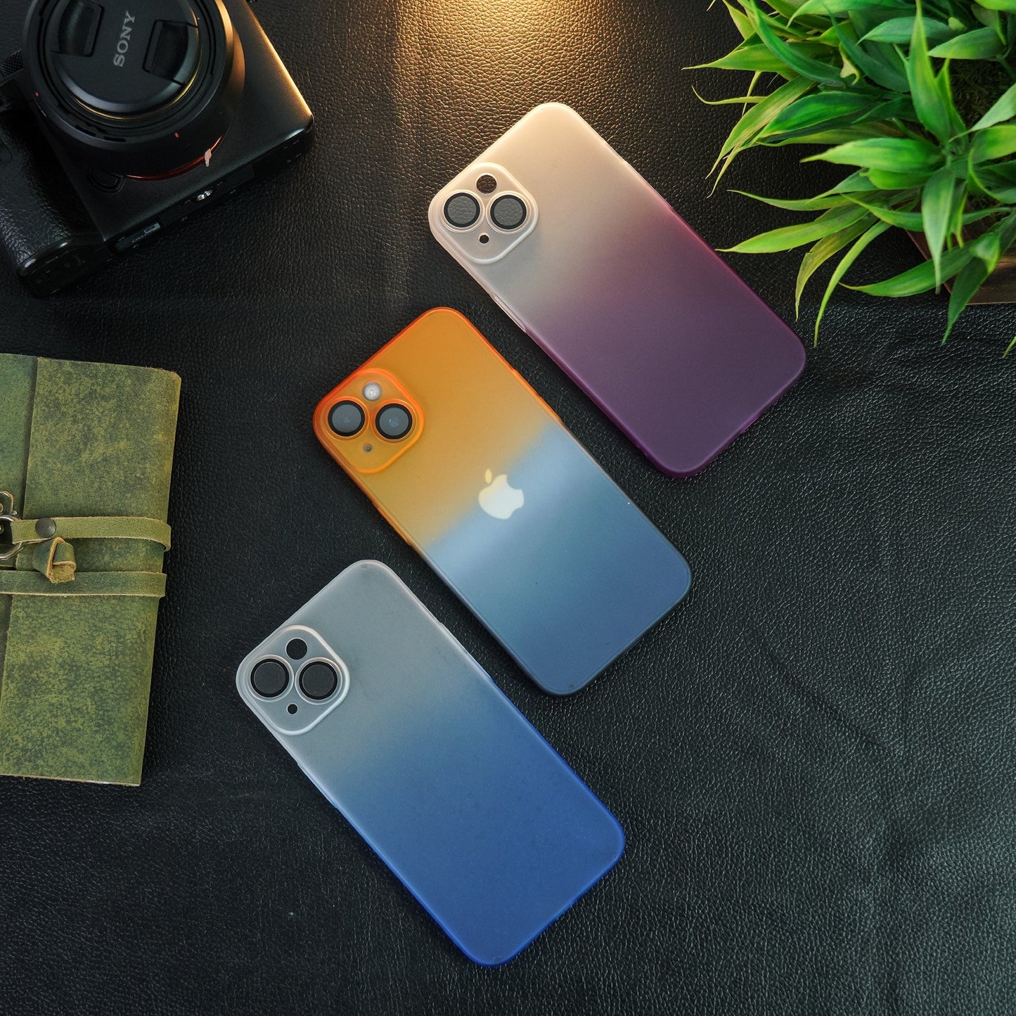 iPhone 13 Pro Frosted Matte Gradient Back Case