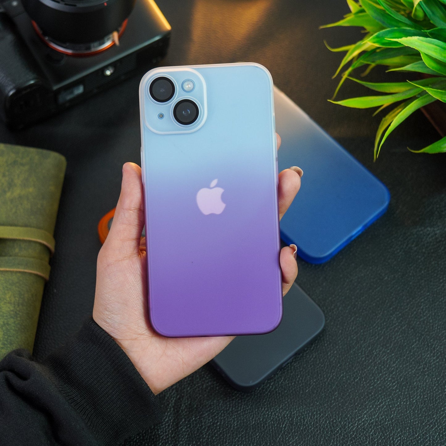 iPhone 13 Pro Frosted Matte Gradient Back Case