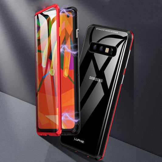 Galaxy S10 Series (Front+Back) Magnetic Glass Case