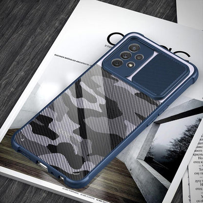 Galaxy A52 Camouflage Camera Protective Case