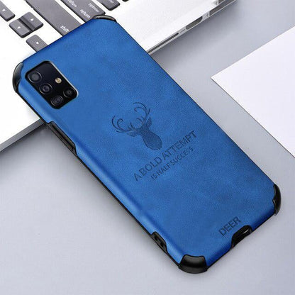 Galaxy M31s Shockproof Deer Leather Texture Case