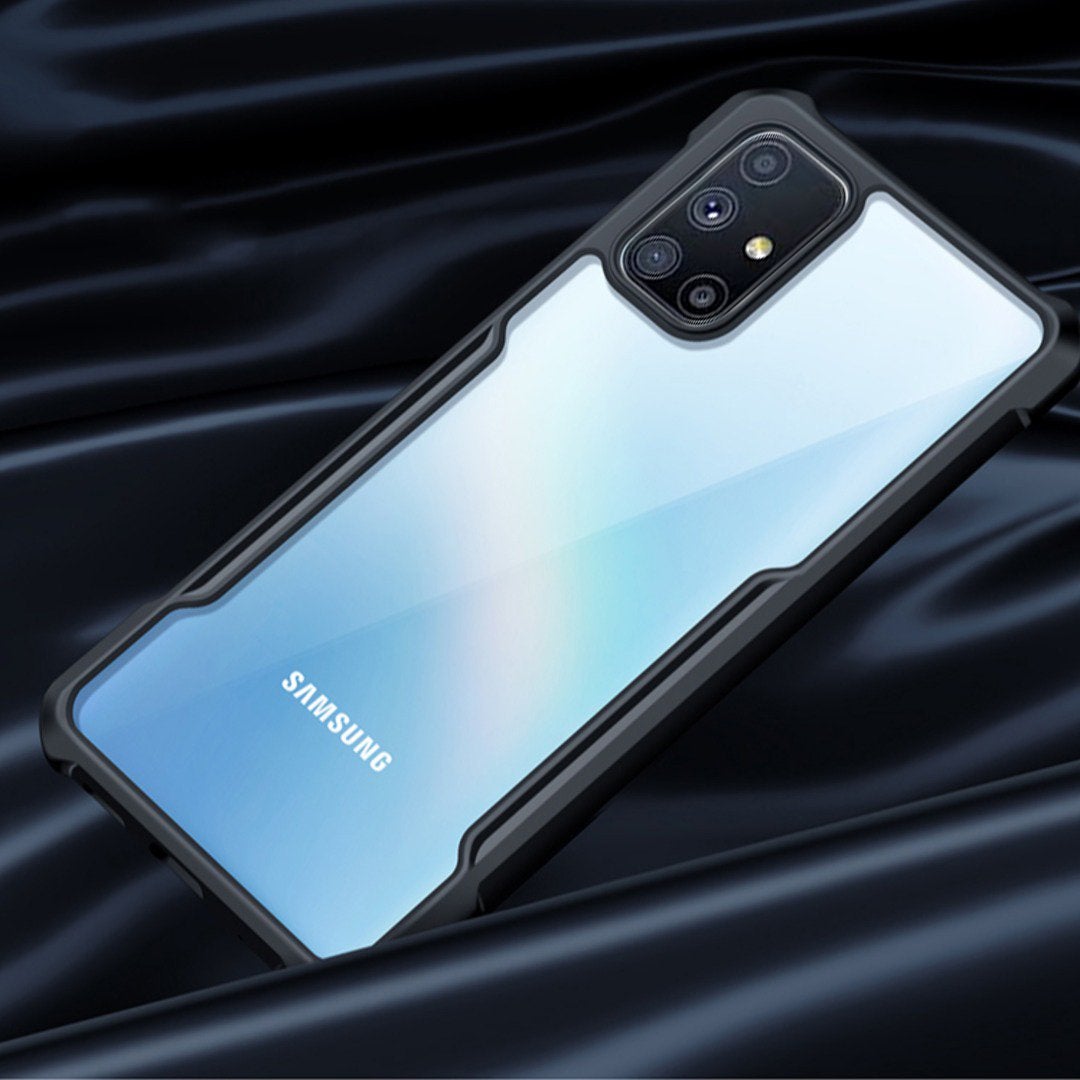 Galaxy M51 Shockproof Transparent Back Eagle Case
