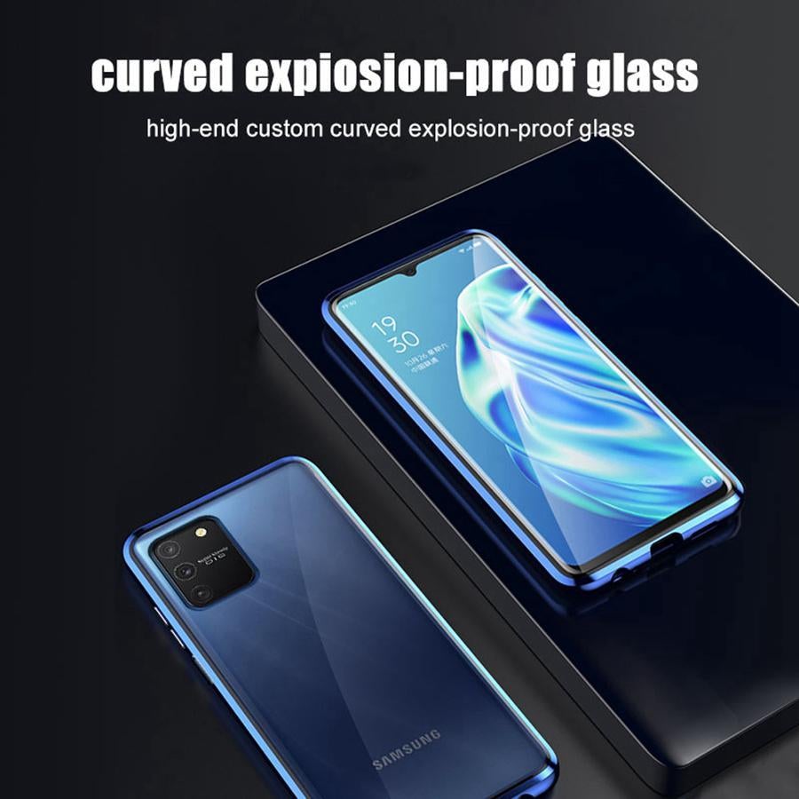 Galaxy S10 Lite (Front+Back) Protection Magnetic Fit Case