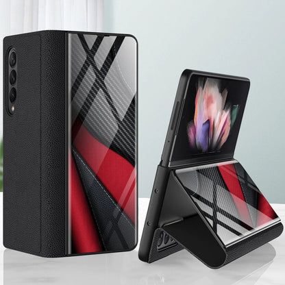 Galaxy Z Fold2 Luxury Printed Glass Case