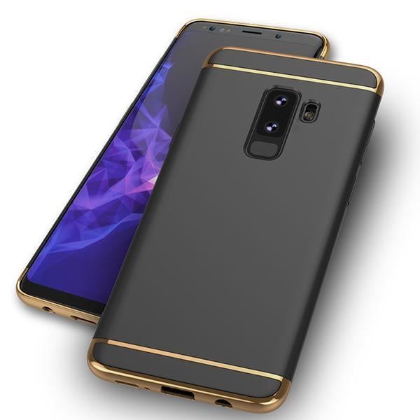 Galaxy A6 Plus Luxury 3in1 Electroplating Matte Finish Case