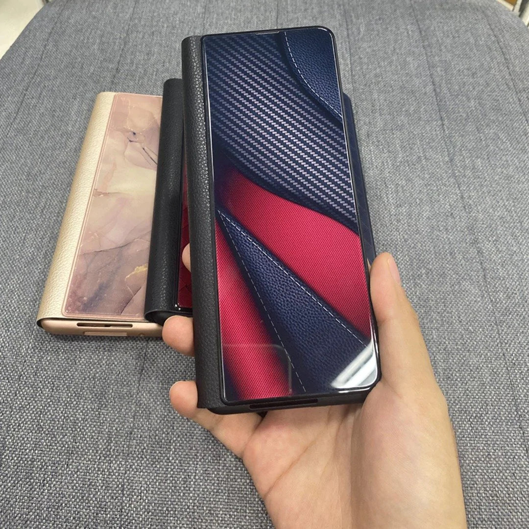 Galaxy Z Fold2 Luxury Printed Glass Case