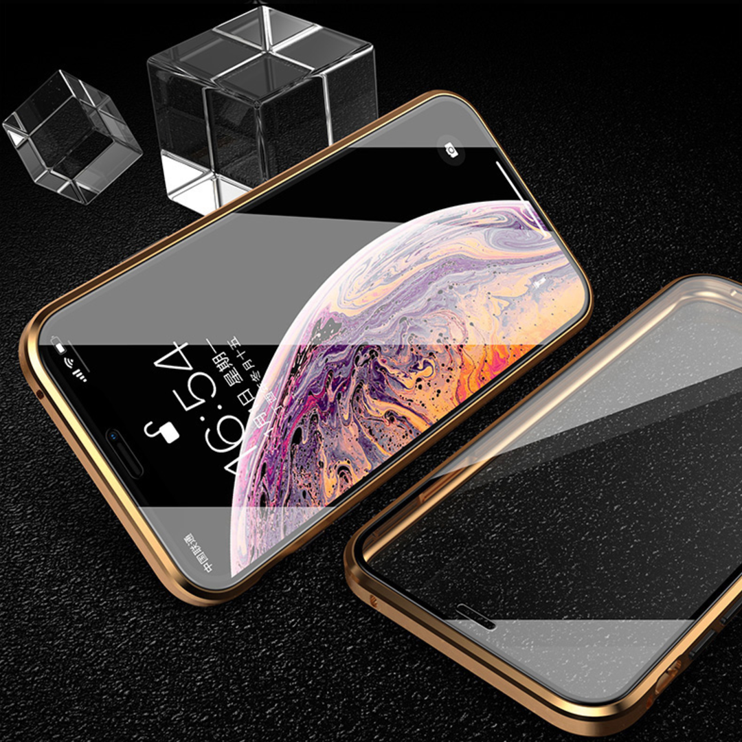 iPhone XR (Front+Back) Protection Magnetic Fit Case