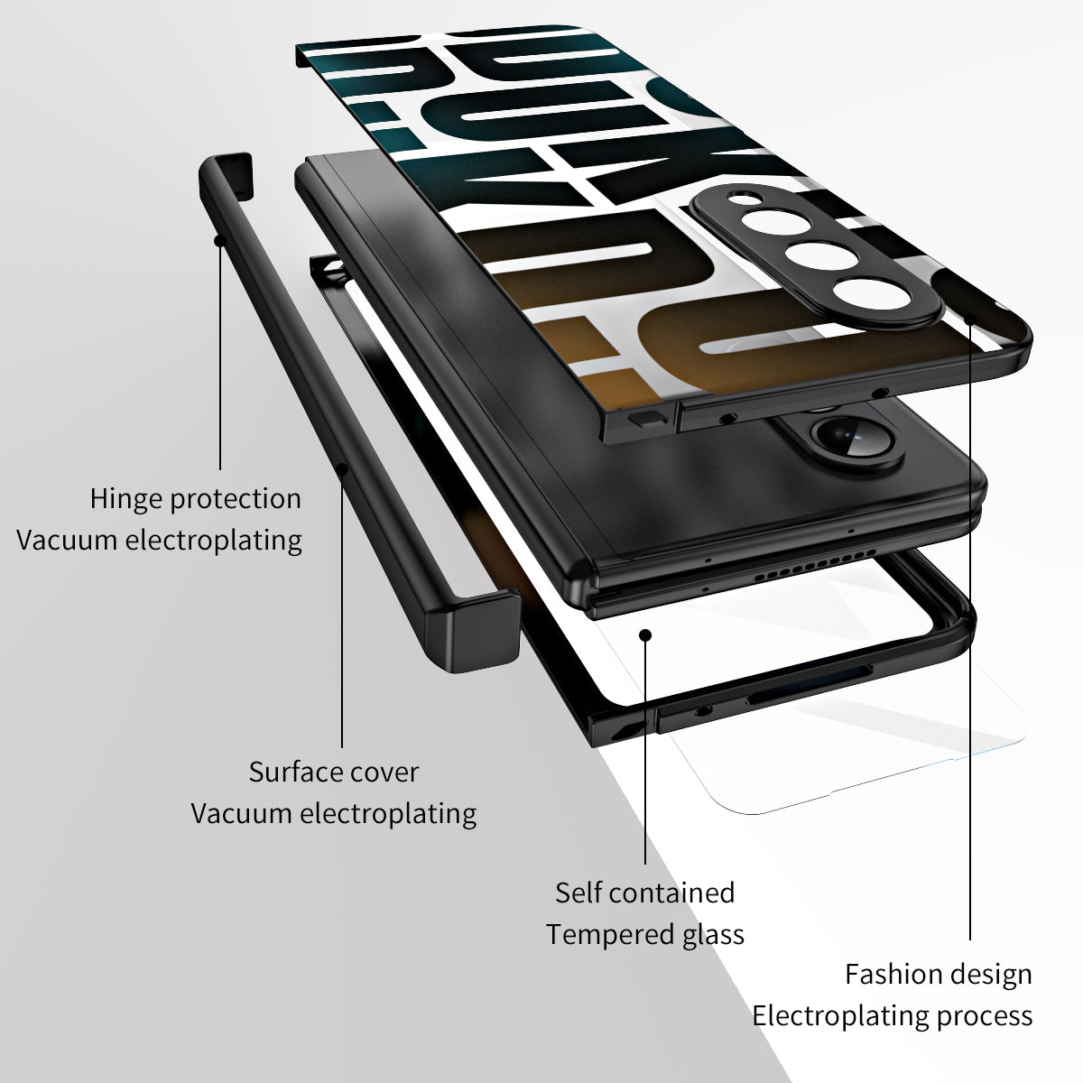 Galaxy Z Fold4 Premium Hinge Protection Case