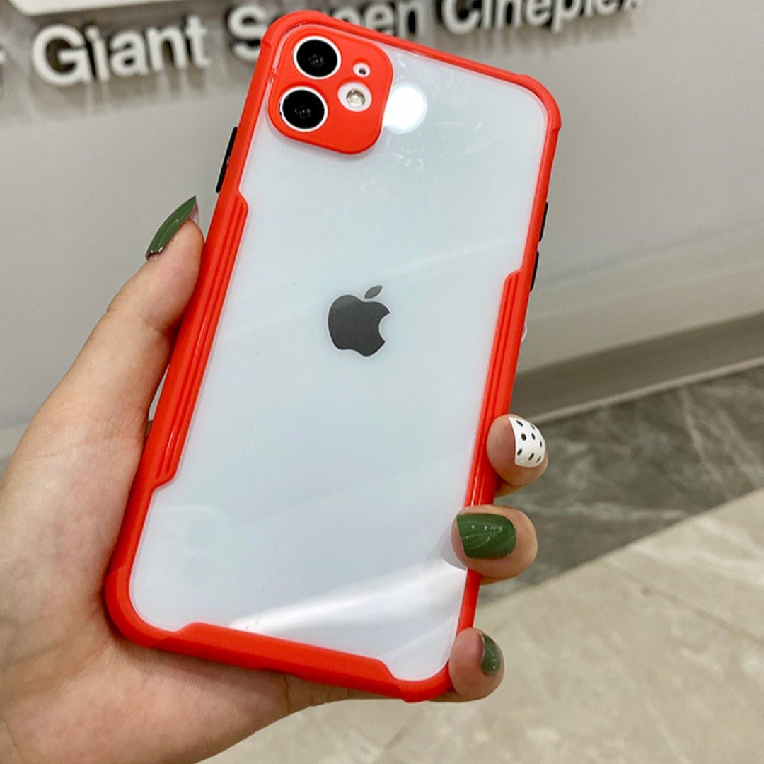 iPhone 11 Shockproof Bumper Phone Case with Camera Protection