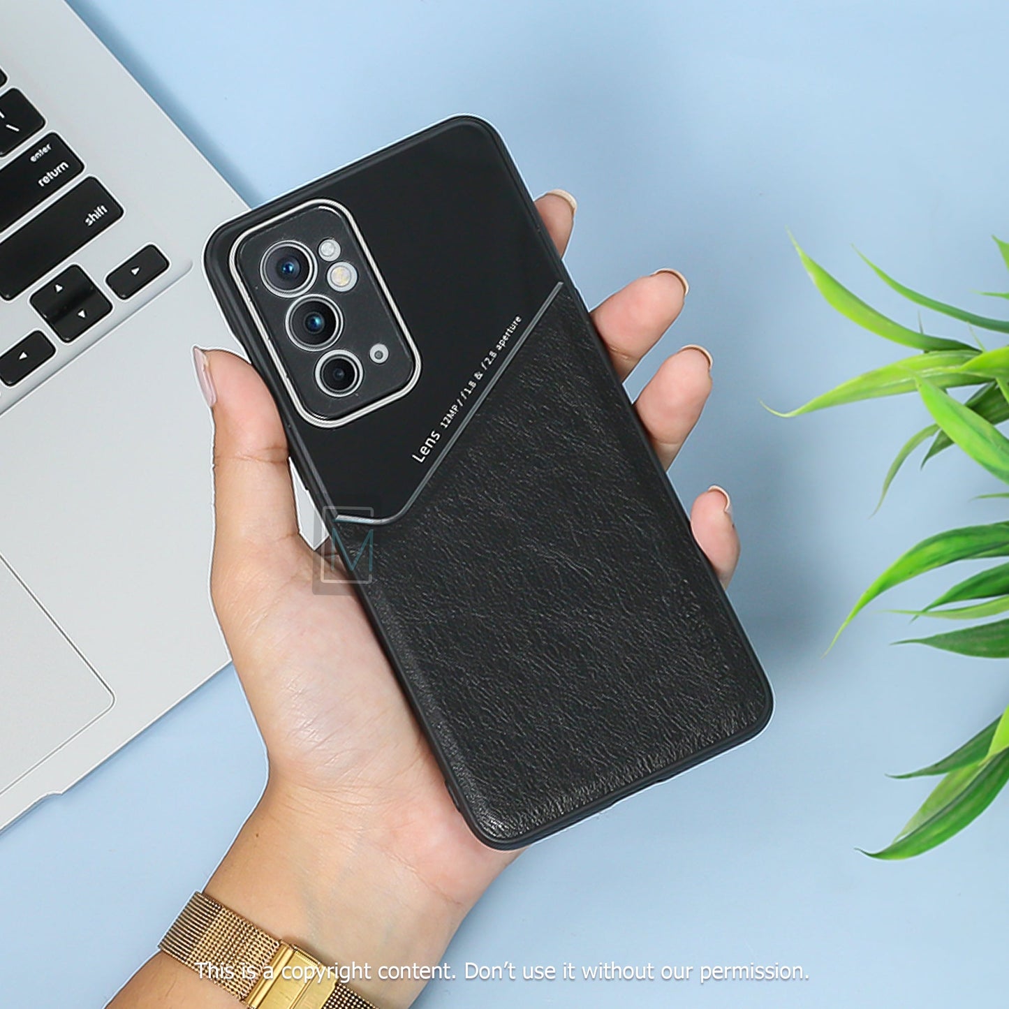Luxe Guard Hard PC Leather Case - OnePlus