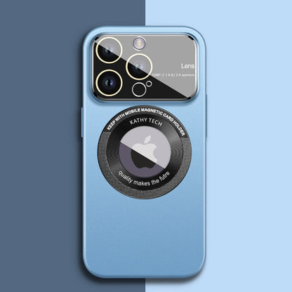 iPhone 15 Series MagSafe Glass Lens Protector Matte Case