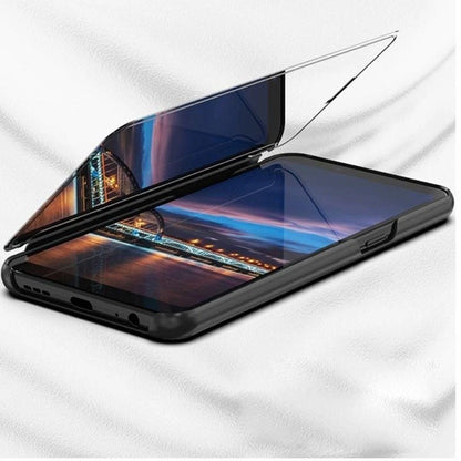 Galaxy Note 10 Lite Mirror Clear View Flip Case [Non Sensor Working]