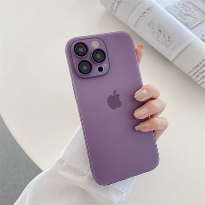 iPhone 14 Pro Max Ultra-Thin Matte Paper Back Case