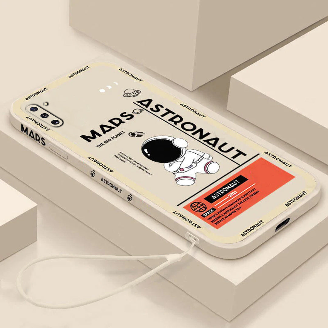 Galaxy Note 10 Luxury Astronaut Soft Silicone Case