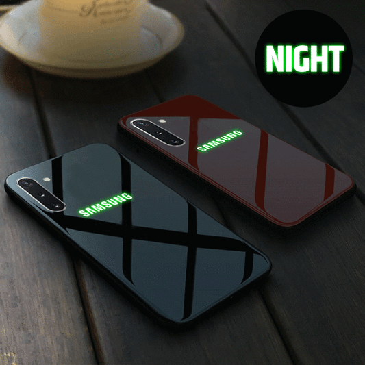 Galaxy Note 10  Radium Glow Light Illuminated Logo 3D Case