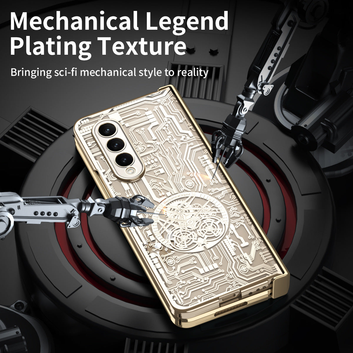 Galaxy Z Fold Mechanical Integrated Electroplating Case