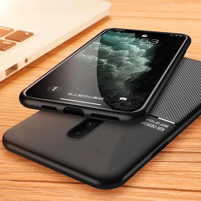 OnePlus 7 Carbon Fiber Twill Pattern Soft TPU Case
