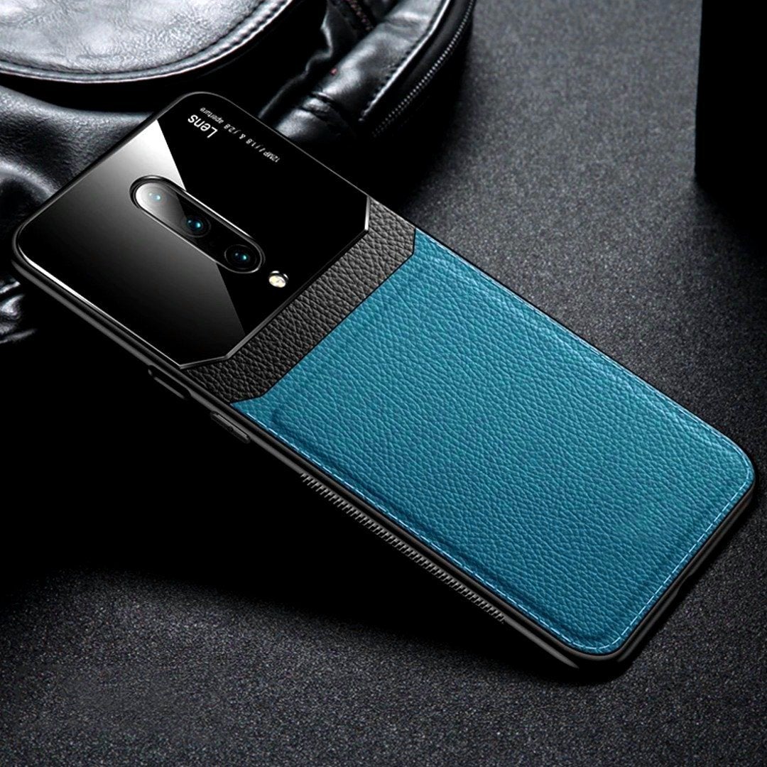 OnePlus Series Sleek Slim Leather Glass Case