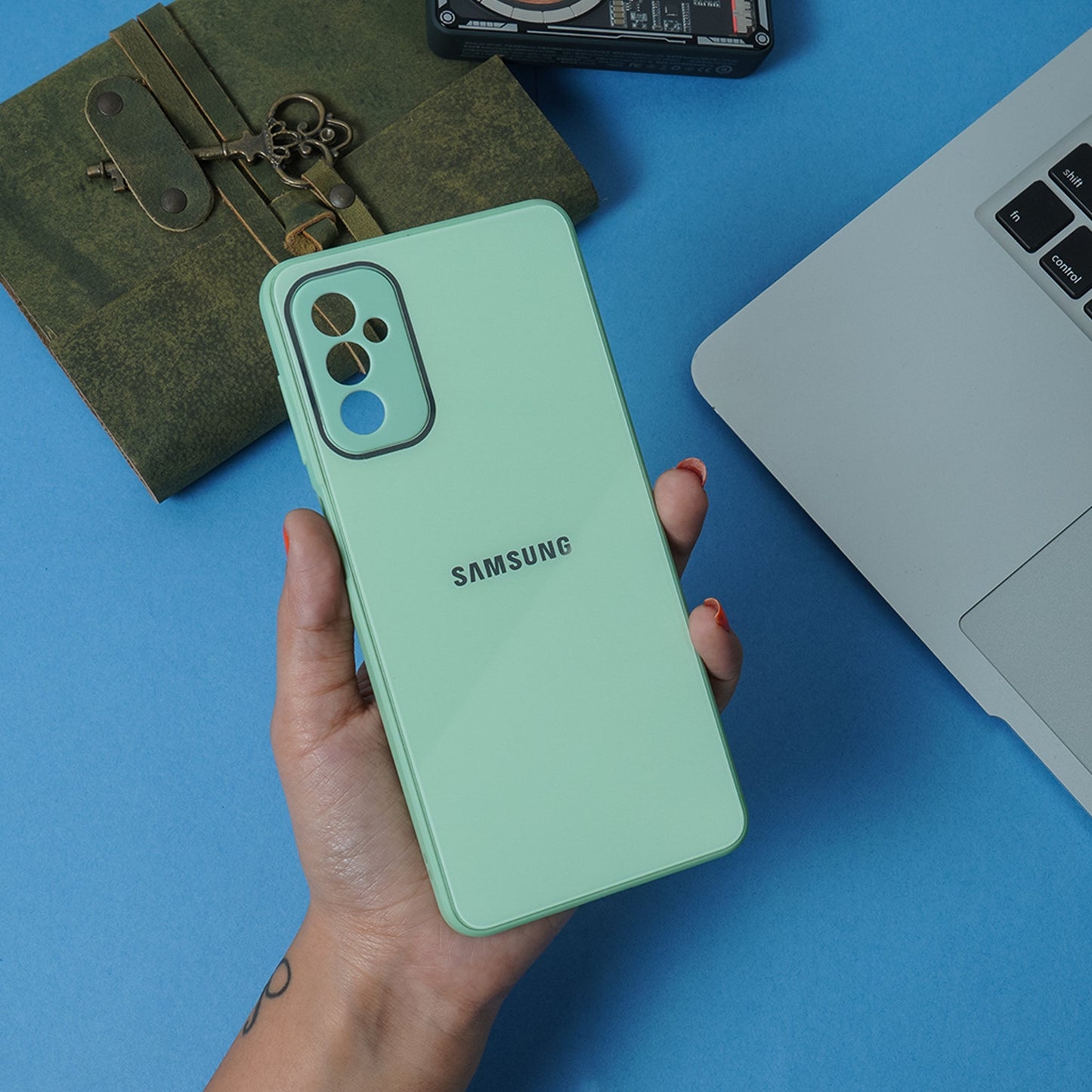 Galaxy M52 Plating Camera Protection Case