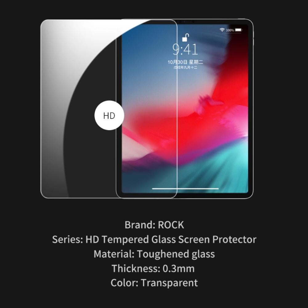 Rock HD Tempered Glass Screen Protector for iPad