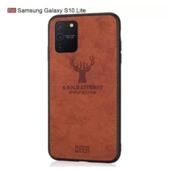Galaxy S10 Lite (3 in 1 Combo) Deer Case + Tempered Glass + Earphones