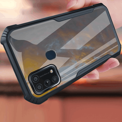Galaxy M31 Shockproof Transparent Back Eagle Case