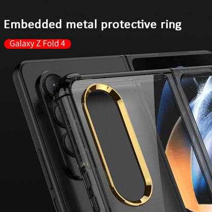 Galaxy Z Fold4 CrystalMag Embedded Metal Ring Case