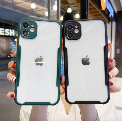 iPhone 11 Series Shockproof Bumper Phone Case with Camera Protection
