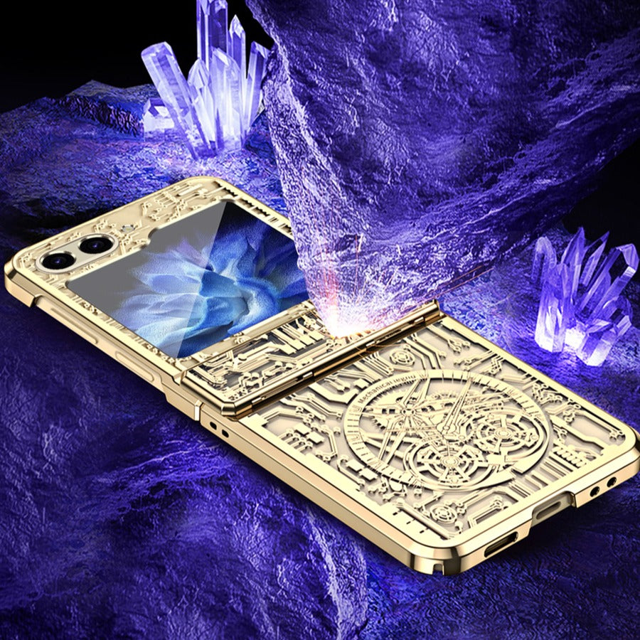 Galaxy Z Flip5 Mechanical Integrated Electroplating Case