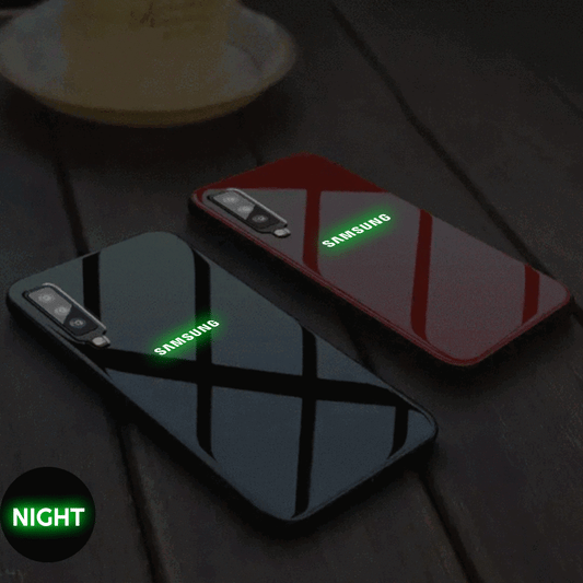 Galaxy A70 Radium Glow Light Illuminated Logo 3D Case