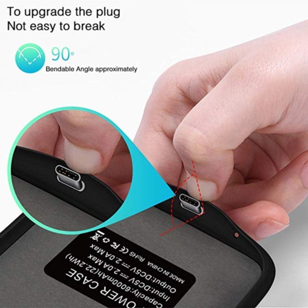 JLW OnePlus 7 Portable 5000 mAh Battery Shell Case