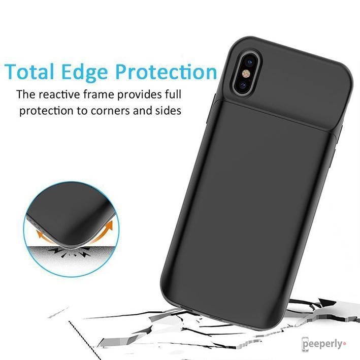 JLW ® iPhone XS Max Portable 5000 mAh Battery Shell Case
