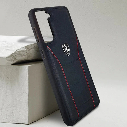 Ferrari ® Galaxy S22 Series Genuine Leather Crafted Limited Edition Case