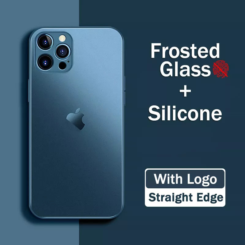 iPhone 13 Series Matte Glass Camera Lens Shell Case