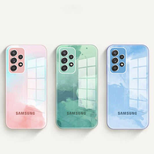 Colorful Wave Glass Phone Case