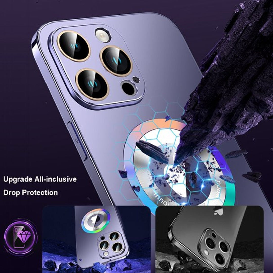 Colorful Logo Magnetic Protective Case - iPhone