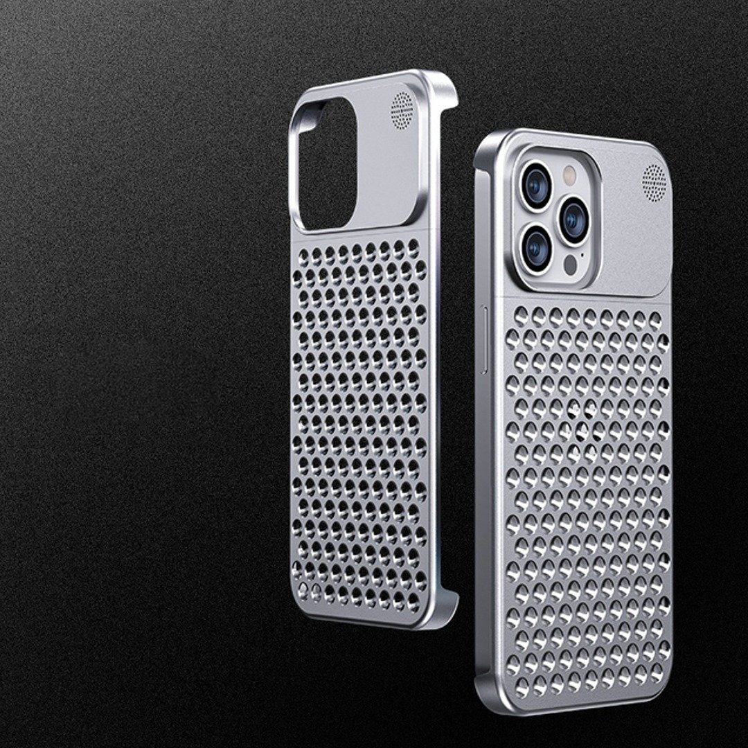 Aero Mesh ® iPhone 15 Series Metallic Hybrid Case - iPhone