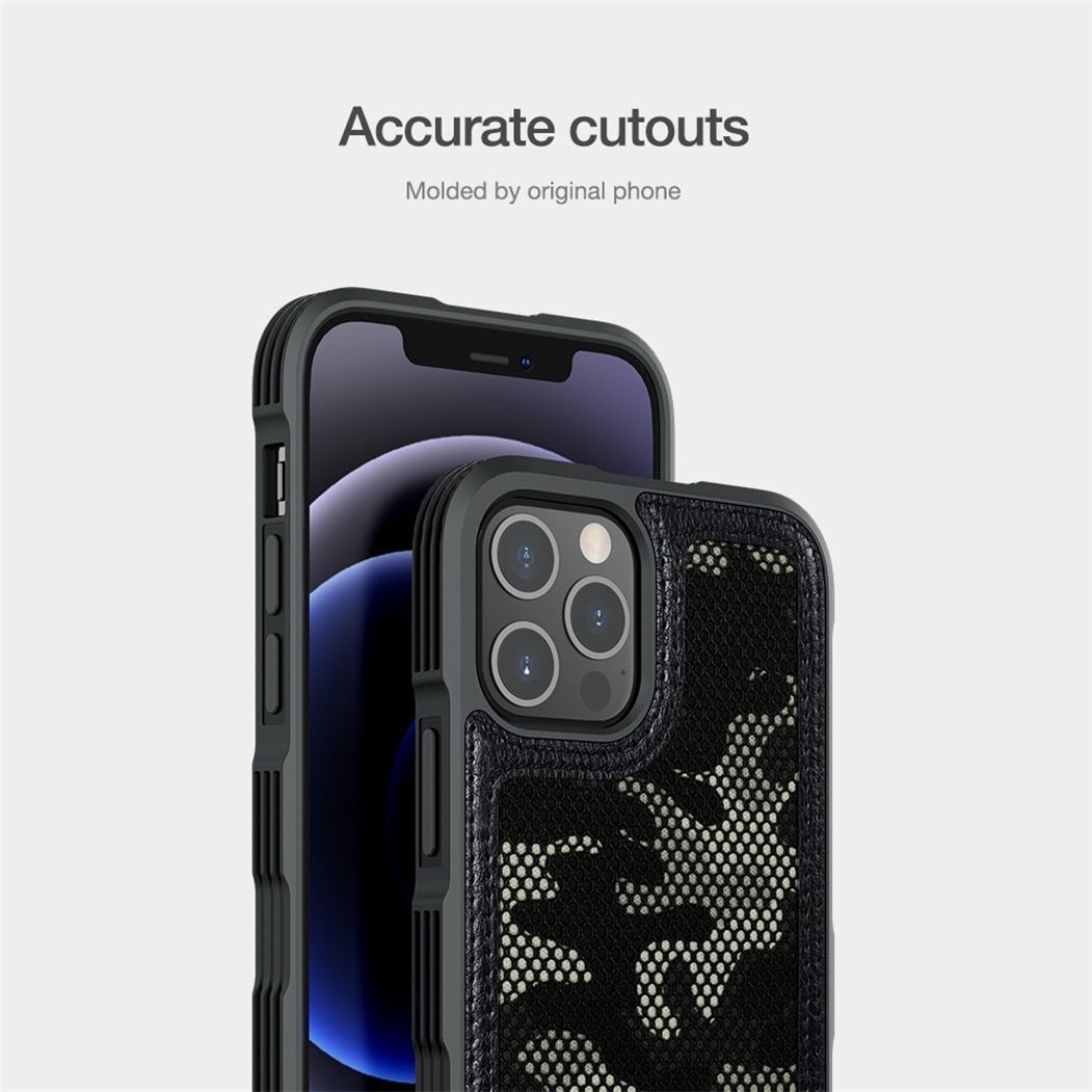 Nillkin ® iPhone 12 Pro Max Camouflage Pattern Cloth Case