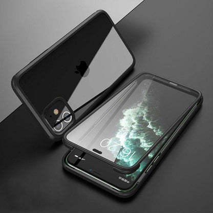 iPhone 12 Series (Front+Back) Hybrid Design Fiber Case
