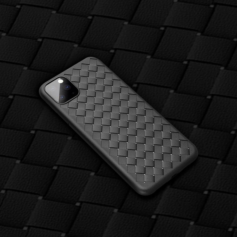 iPhone 12 Series Ultra-thin Grid Weaving Case