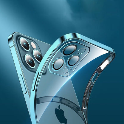 iPhone 13 Mini Transparent Plating Camera Protection Case