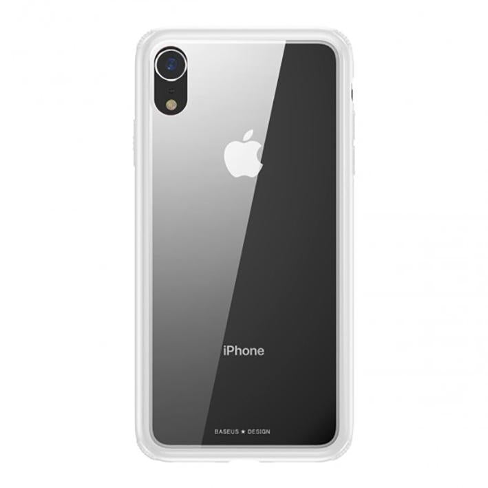 iPhone XR Ultra-Slim Glass TPU Frame Case